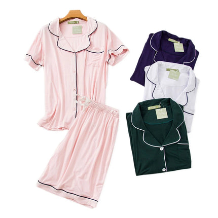 Couples shorts pajamas sets