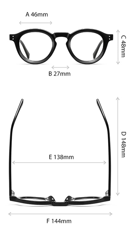 acetate optical glasses