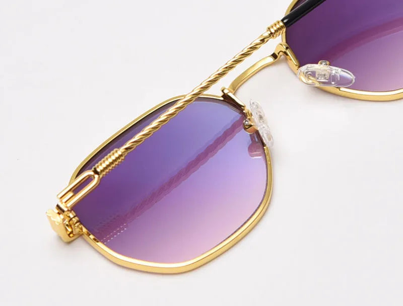 metal unisex sunglasses