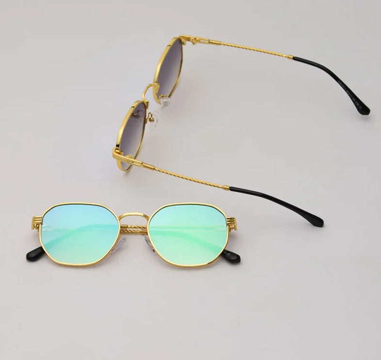 metal unisex sunglasses