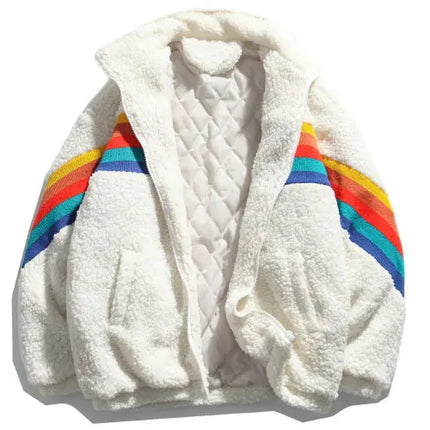 Fleece Rainbow Jackets /unisex