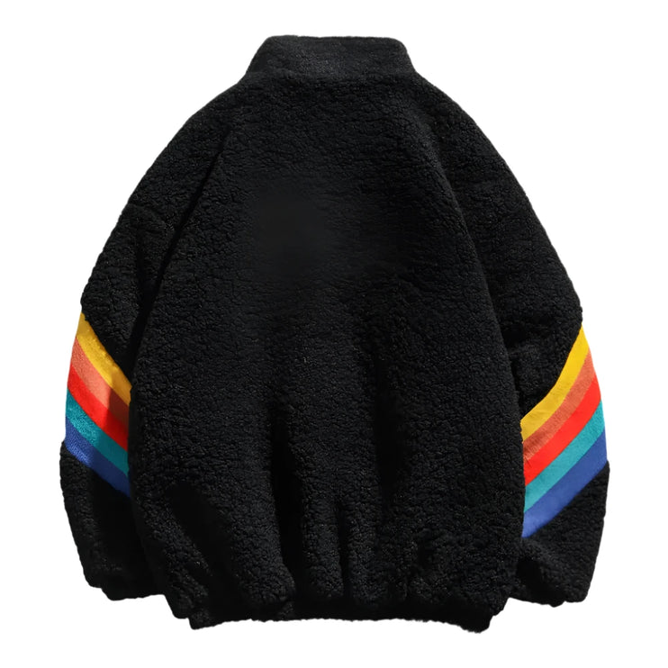 Fleece Rainbow Jackets /unisex