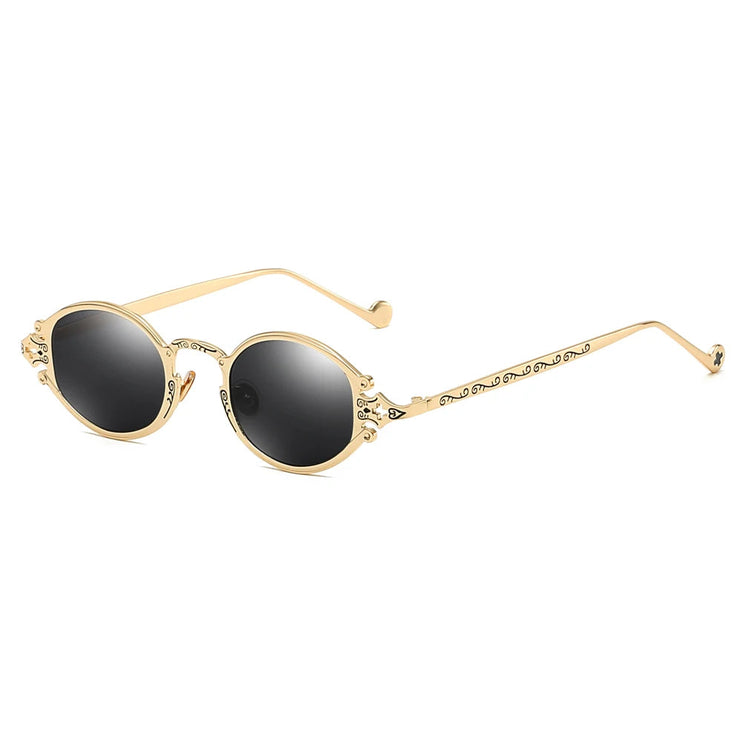 retro round sunglasses