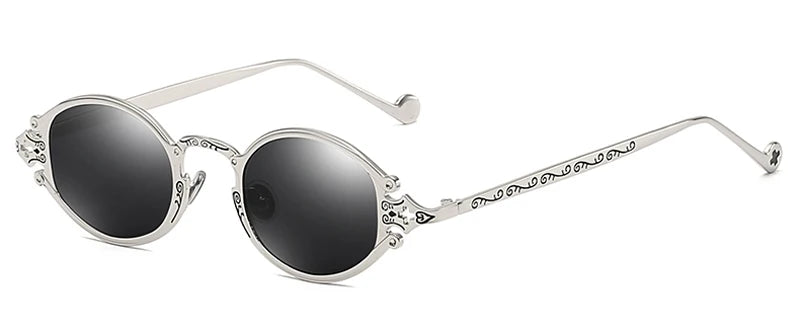 retro round sunglasses