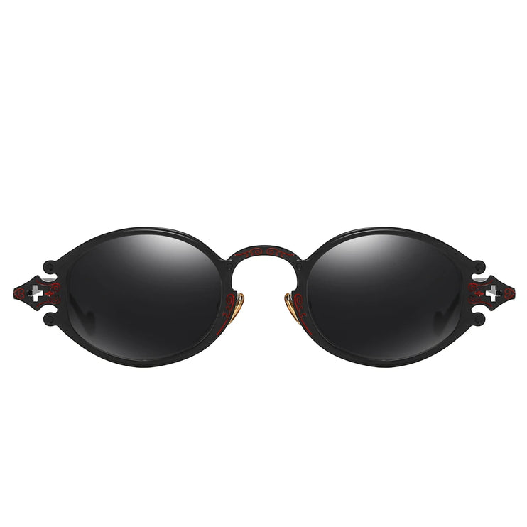 retro round sunglasses