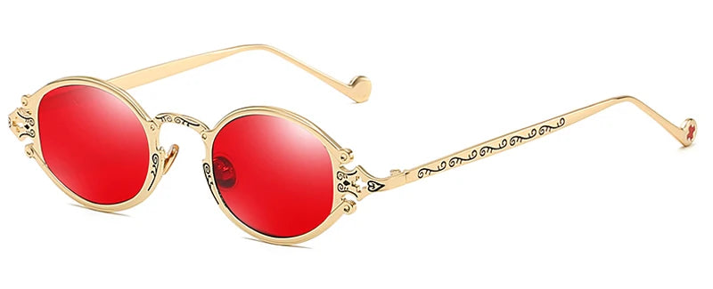 retro round sunglasses