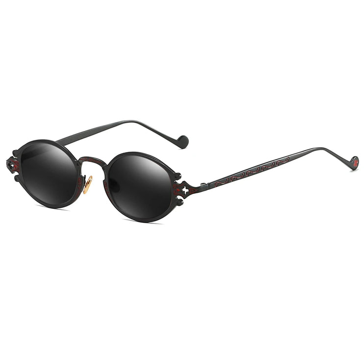 retro round sunglasses