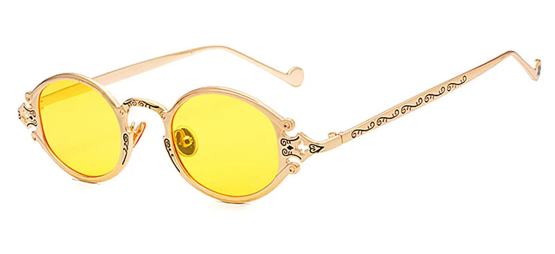 retro round sunglasses