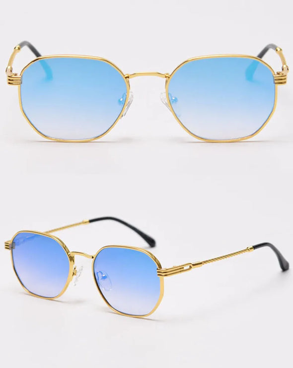 metal unisex sunglasses