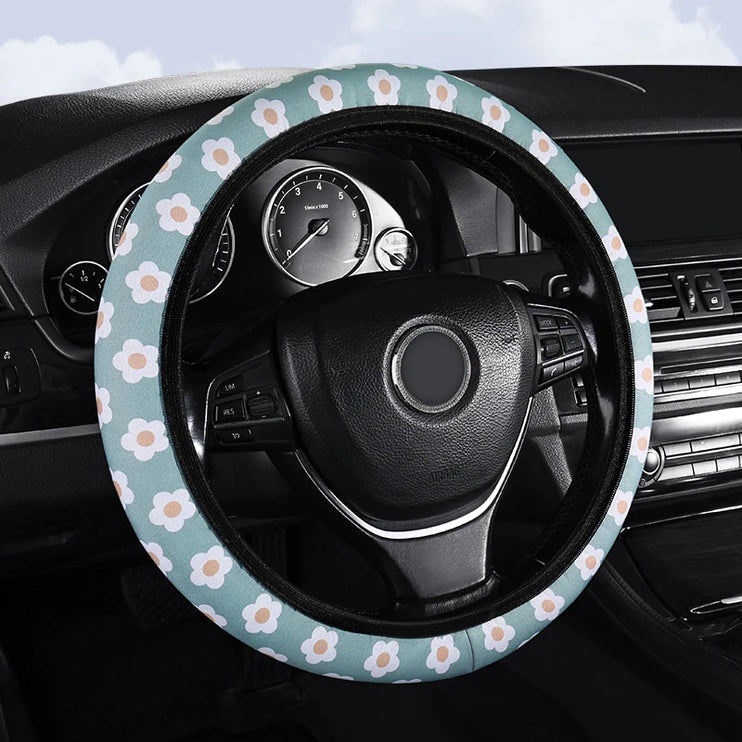 Steering wheel cover