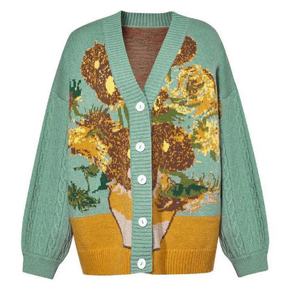 Van Gogh Cardigan Unisex