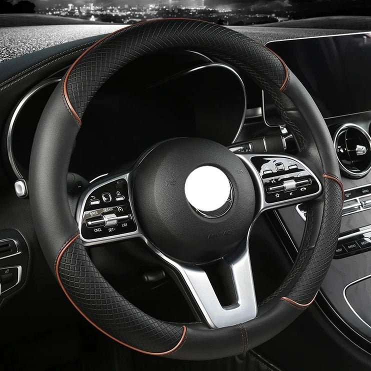 Steering wheel cover