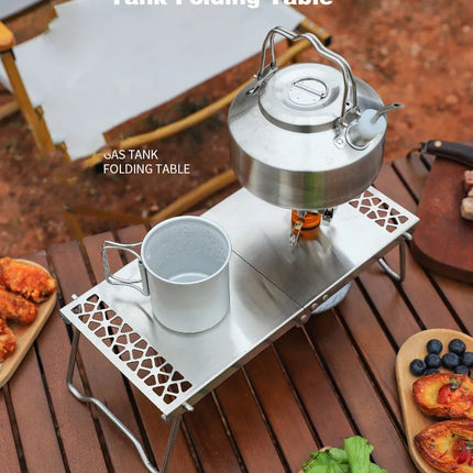 Stainless Steel Folding Gas Stove Table