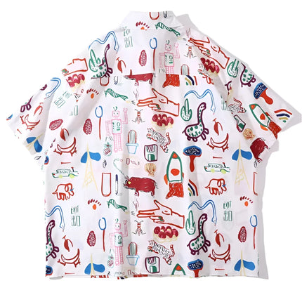 Dinosaur Print Blouse