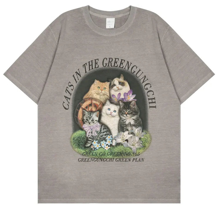 Family Cat Loose Tee