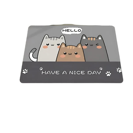 Three Cats Mat