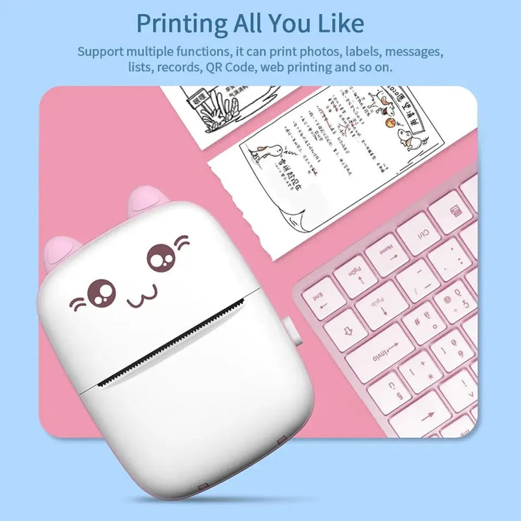 Portable Mini Bluetooth Printer