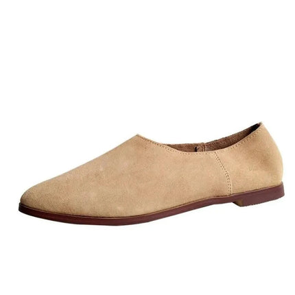 Genuine Leather Ballet Flats