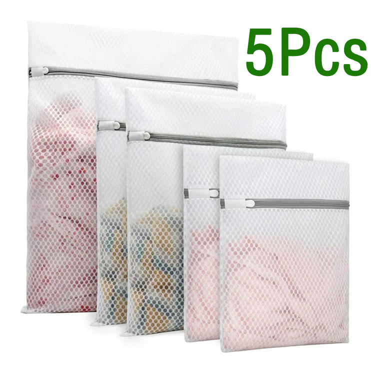 5Pcs Mesh Laundry Bags