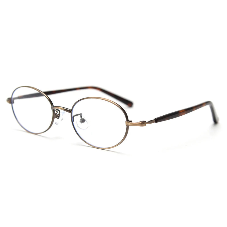 korean retro oval glasses