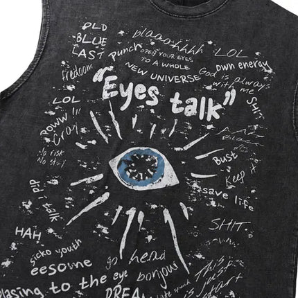 "Eyes talk" tank