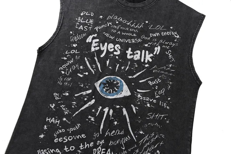 "Eyes talk" tank