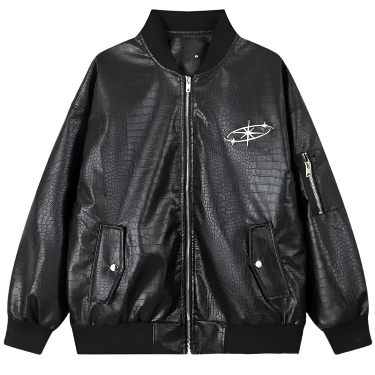 Y2K Vintage Leather Jacket