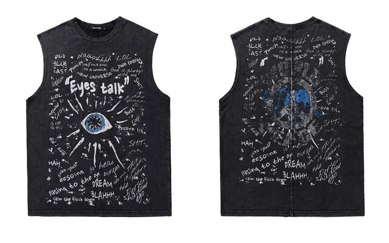 "Eyes talk" tank