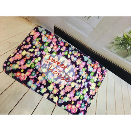 Flower Printed Mat