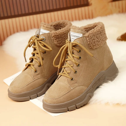 Lace-up Sneaker Boots