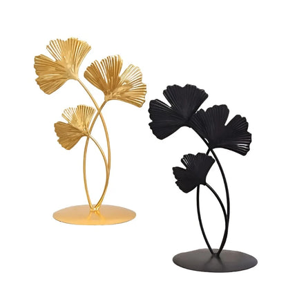 1pc Gold Ginkgo Leaf