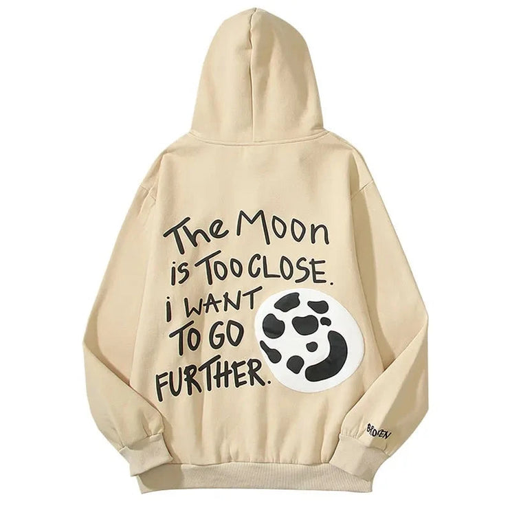 The Moon Hoodies