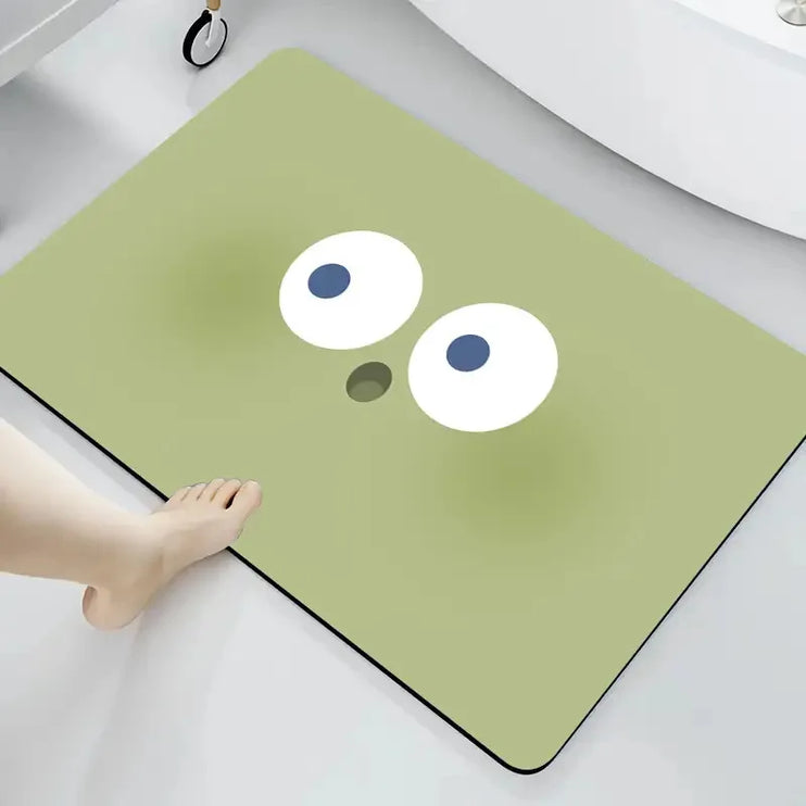 Big Eyes Bathroom Mat