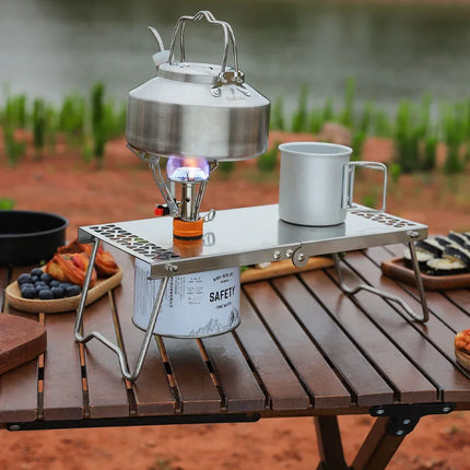 Stainless Steel Folding Gas Stove Table