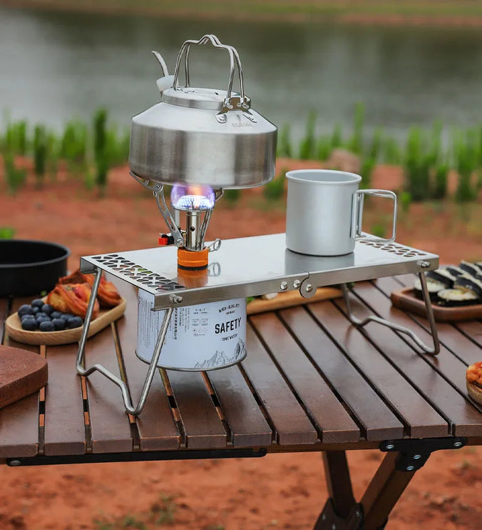 Stainless Steel Folding Gas Stove Table