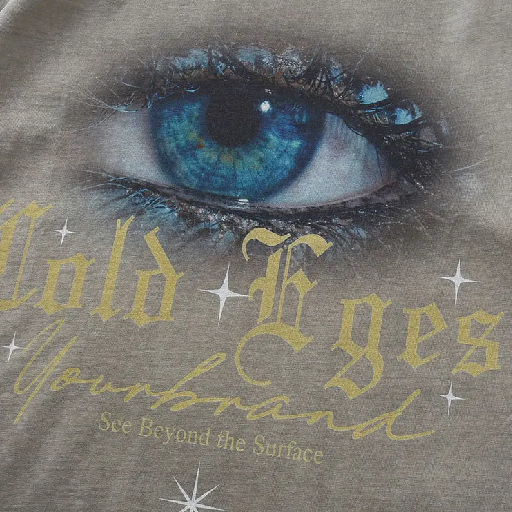 Y2K Gothic Eye Tee