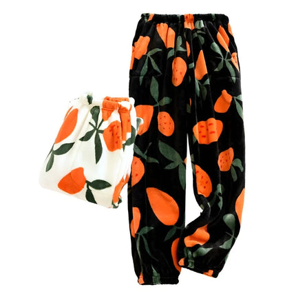 Mango print trousers