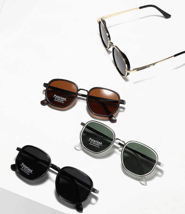 square unisex sunglasses