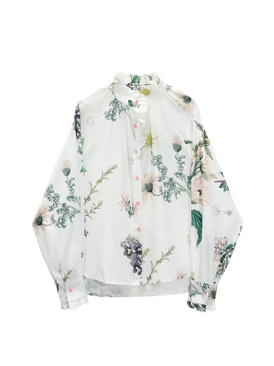 Floral Print Blouse