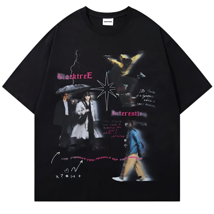 Punk Gothic Baggy Tee