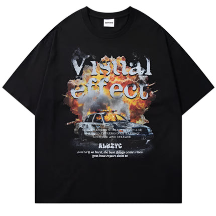 Flame Y2K Car Tee