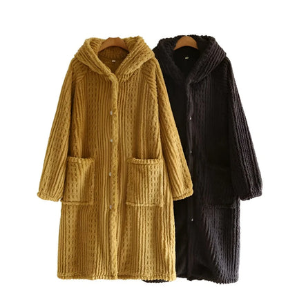 Hooded Flannel robes