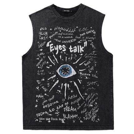 "Eyes talk" tank