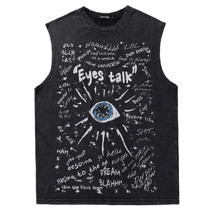 "Eyes talk" tank