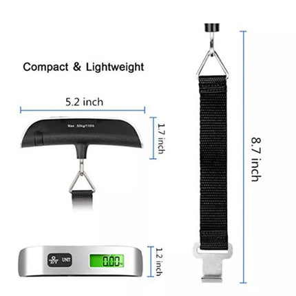 Portable Digital Scale 110lb/50kg