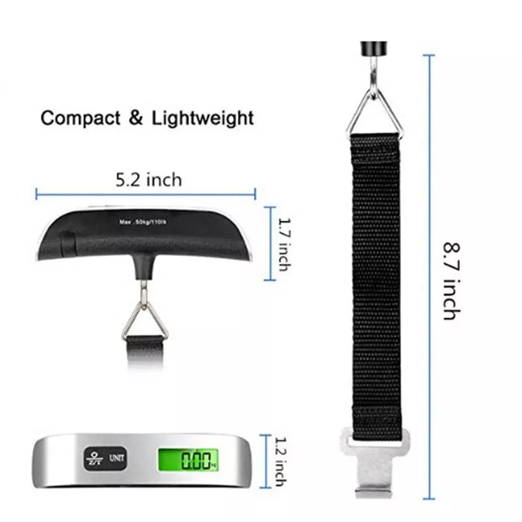 Portable Digital Scale 110lb/50kg