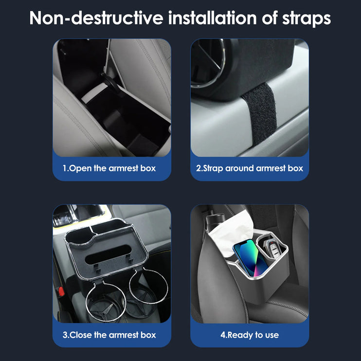 Car Armrest Organizer