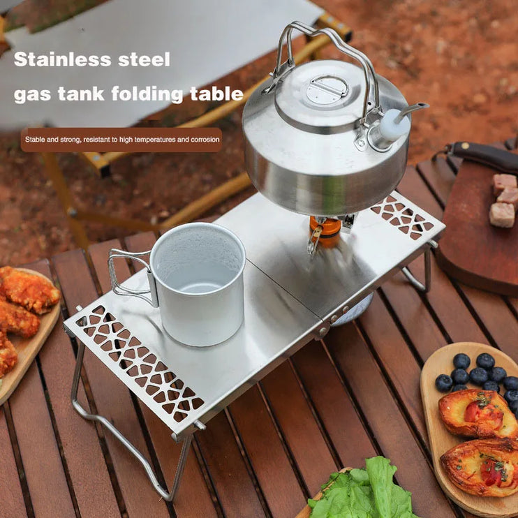 Stainless Steel Folding Gas Stove Table