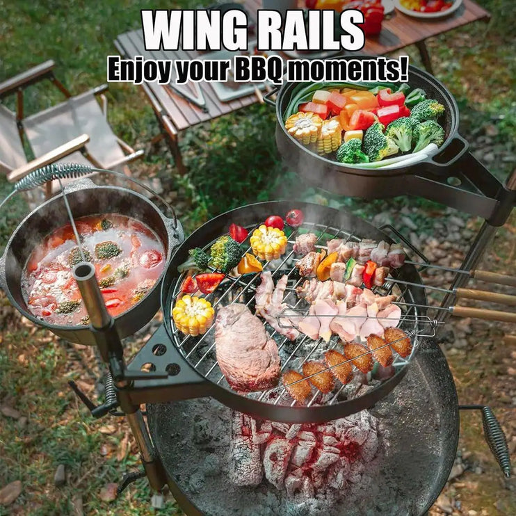 Outdoor Barbecue For Chicken Wing