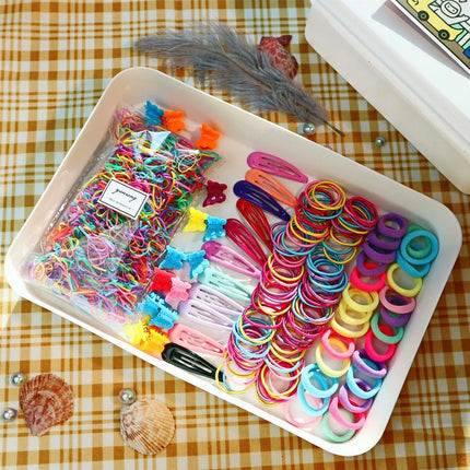 Elastic Hair Ties Set